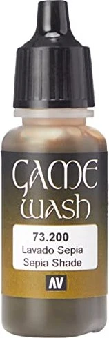 Vallejo Game Color rev.2 Wash sepia, 18ml