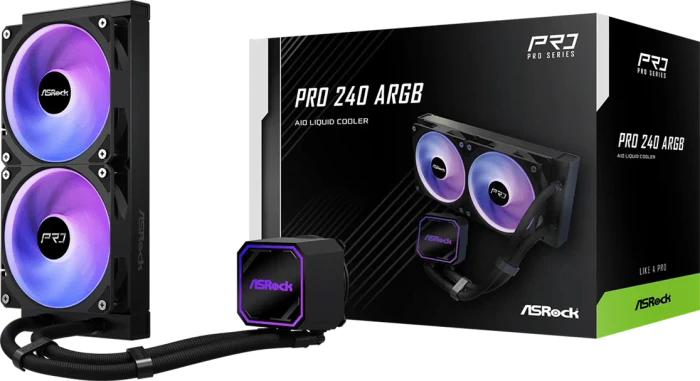 ASRock Pro 240 ARGB Black