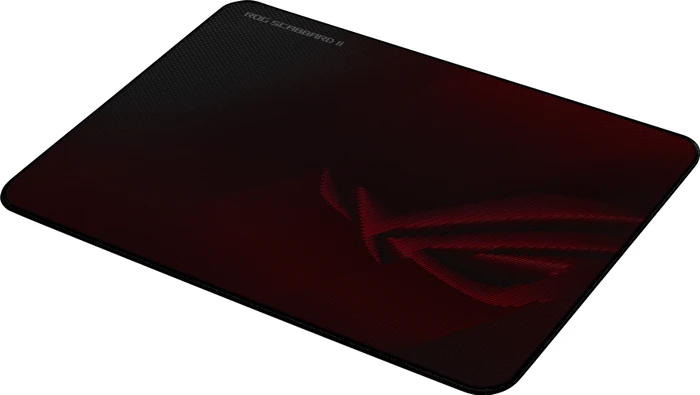 ASUS ROG Scabbard II Medium Gaming Mousepad, 360x260mm, schwarz/rot