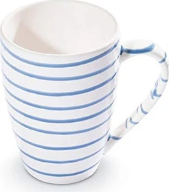 Gmundner Keramik Blaugeflammt Frühstücksbecher Supermax 500ml