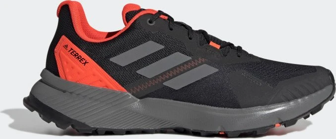 adidas Terrex Soulstride core black/grey four/solar red (Herren)