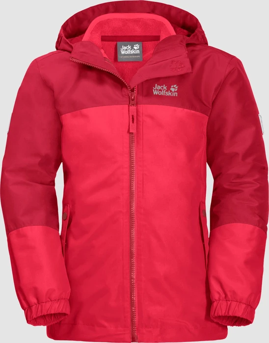 Jack Wolfskin Girls Iceland 3in1 Jacke (Junior)
