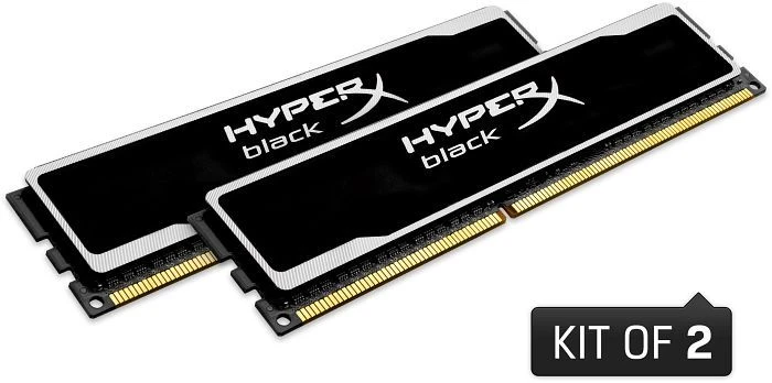 Kingston FURY blu. black UDIMM 8GB Kit, DDR3-1600, CL9-9-9, 1R