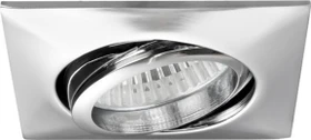 Brumberg GX5.3 Niedervolt Einbauleuchte eckig chrom