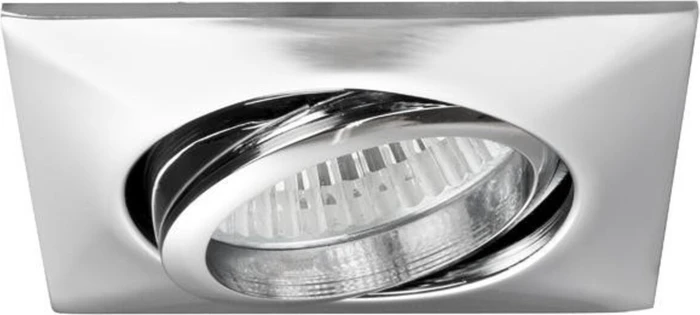 Brumberg GX5.3 Niedervolt Einbauleuchte eckig chrom