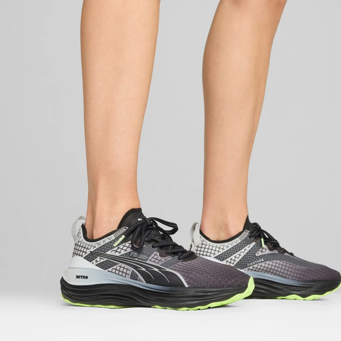 Puma ForeverRun Nitro WTR puma black/glacial gray/fizzy apple (Damen)