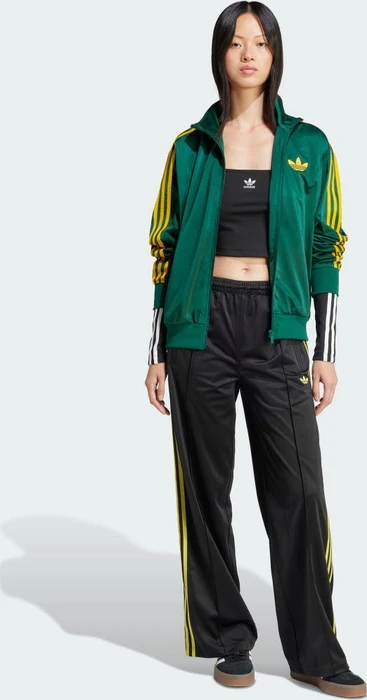 adidas Classic Firebird Loose Trainingshose lang black/pure sulfur (Damen)
