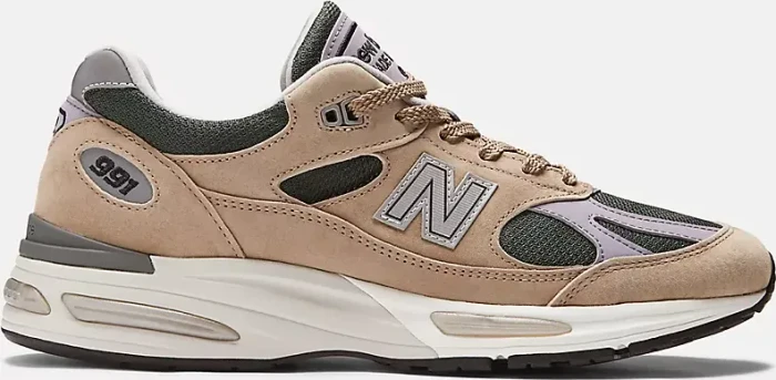 New Balance Made in UK U991v2 cement/douglas fir/lavender gray