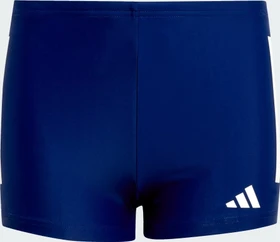 adidas 3-Streifen Boxer Badehose dark blue/white (Junior)