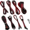 CableMod RT-Series Pro ModMesh Sleeved 12VHPWR Dual Cable Kit for ASUS and Seasonic, schwarz/rot Vorschaubild