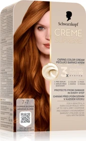 Schwarzkopf Creme Supreme Haarfarbe 7-7 copper blond, 60ml