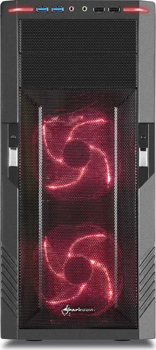 Sharkoon T28 rot, Acrylfenster
