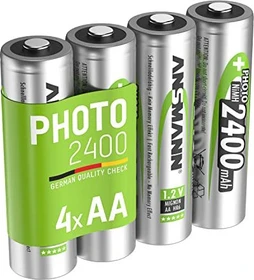 Ansmann Photo Mignon AA NiMH 2400mAh, 4er-Pack