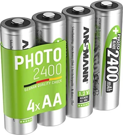 Ansmann Photo Mignon AA NiMH 2400mAh, 4er-Pack