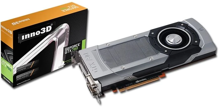 INNO3D GeForce GTX 780, 3GB GDDR5, 2x DVI, HDMI, DP