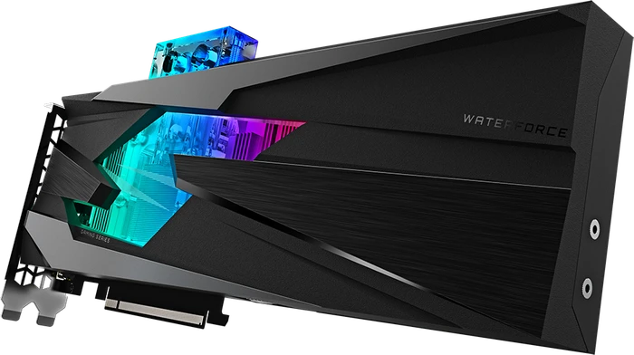 GIGABYTE GeForce RTX 3080 Gaming OC Waterforce WB 10G (Rev. 2.0) (LHR), 10GB GDDR6X, 2x HDMI, 3x DP