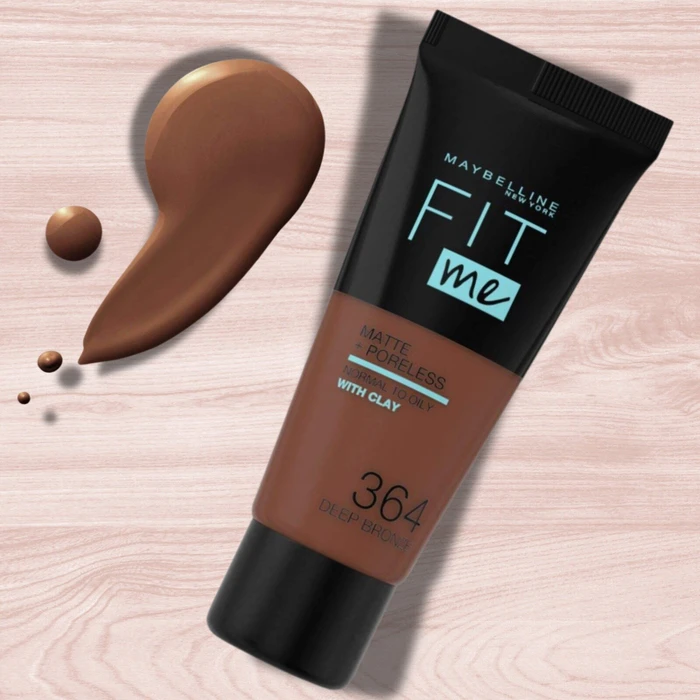 Maybelline Fit Me Matte & Poreless Foundation 364 deep bronze, 30ml