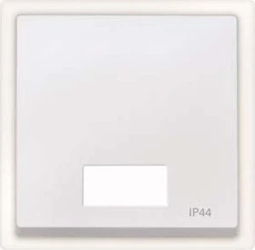 Merten System M Wippe Symbolfenster IP44 Thermoplast edelmatt, polarweiß
