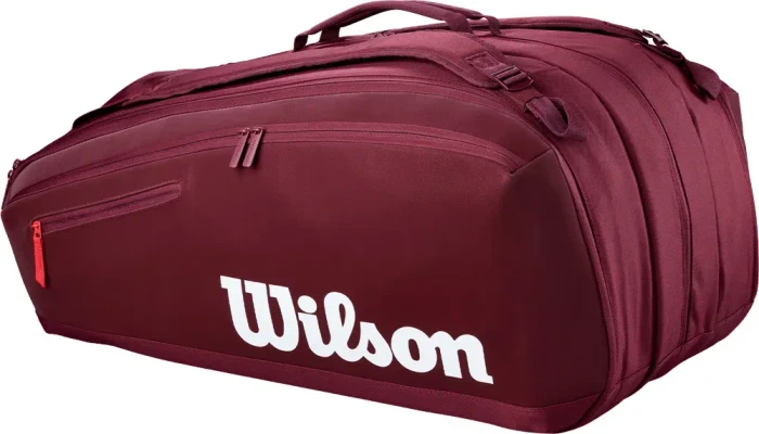 Wilson Defyer 15 Pack Tennistasche burgundy