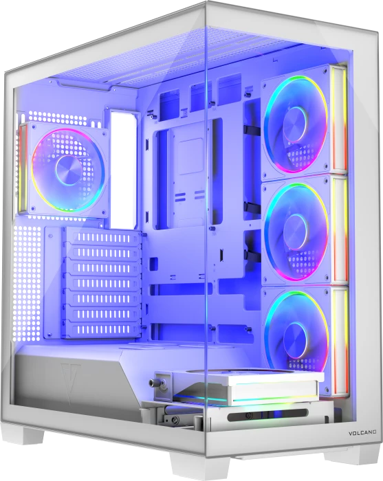 Modecom Volcano Stellar ARGB 5F White, Glasfenster