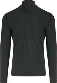 Icebreaker 260 Tech Half Zip Funktionsshirt langarm schwarz (Herren)
