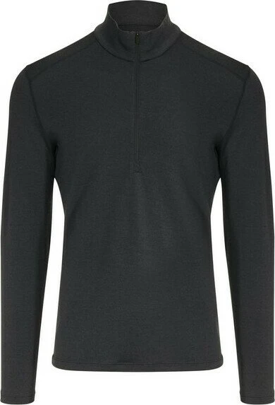 Icebreaker 260 Tech Half Zip Funktionsshirt langarm schwarz (Herren)