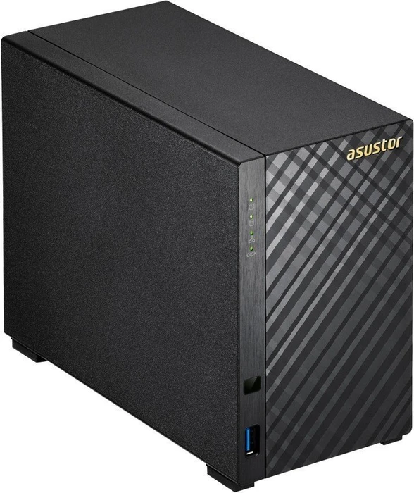 Asustor AS1002T, 512MB RAM, 1x RJ-45 1000Base-T, 2x USB-A 3.0
