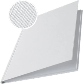 Leitz Buchbindemappe impressBIND Hardcover 3.5mm, A4, weiß, 10er-Pack