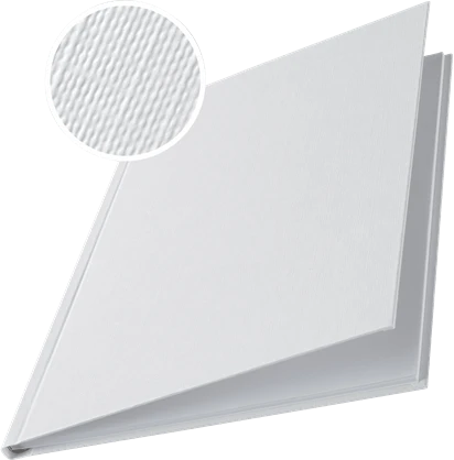 Leitz Buchbindemappe impressBIND Hardcover 3.5mm, A4, weiß, 10er-Pack