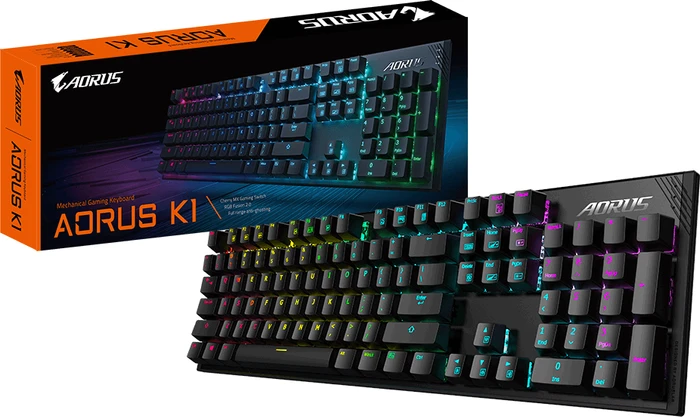 GIGABYTE AORUS K1, MX RGB RED, FR