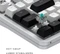 Dark Project ALU87 Fuji II Gaming Keyboard, weiß/schwarz, LEDs RGB, g3ms Sapphire, USB, UA/US Vorschaubild