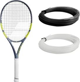 Babolat Pure Aero Lite Gen9 Tennisschläger metallic grau/fluo gelb