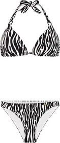 Protest Date Zebra Bikini-Set canvas off white (Damen)