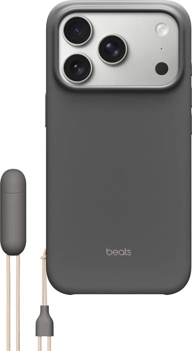 Apple Beats Kickstand Case mit MagSafe für iPhone 17 Pro granitgrau
