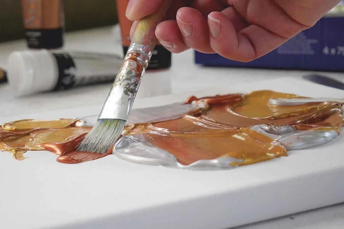 Kreul el Greco Acrylic Ink Acrylfarbe, 4 Farben, 75ml