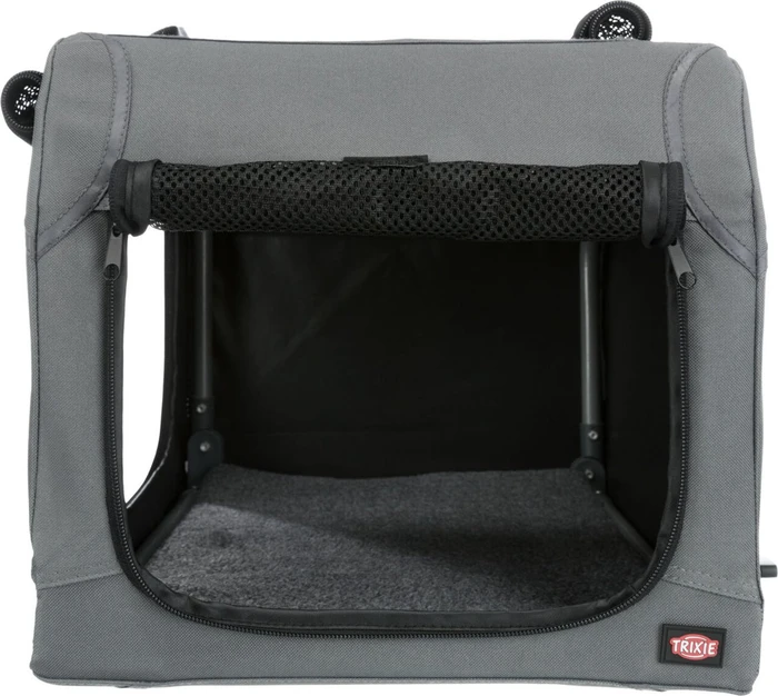 Trixie Transportbox Mobile Kennel Easy, M-L, grau