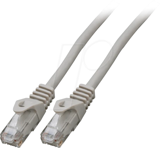EFB Elektronik CCA Patchkabel, Cat5e, U/UTP, RJ-45/RJ-45, 30m, grau