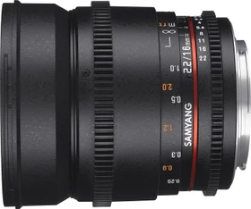 Samyang 16mm T2.2 VDSLR ED AS UMC CS II für Canon EF