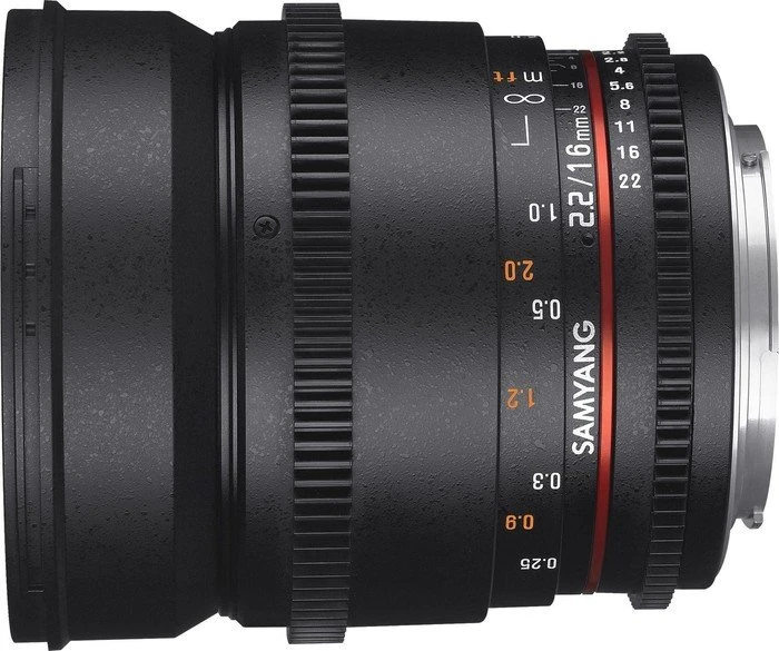 Samyang 16mm T2.2 VDSLR ED AS UMC CS II für Canon EF