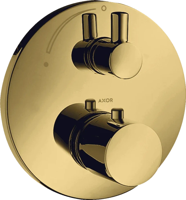Hansgrohe Axor Uno Thermostat Unterputz mit Absperrventil polished gold optic