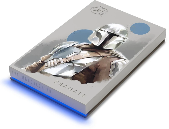 Seagate FireCuda Gaming HDD - The Mandalorian Special Edition, 2TB, +Rescue, USB 3.0 Micro-B