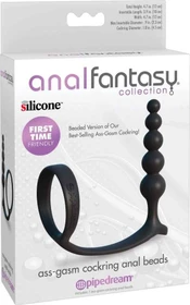 Anal Fantasy Ass-Gasm Analperlen mit Penisring