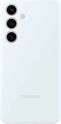 Samsung Silicone Case für Galaxy S24 weiß