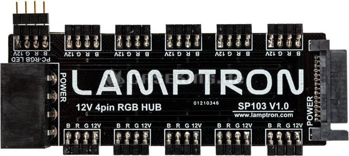Lamptron SP103 RGB, Lichtsteuerung