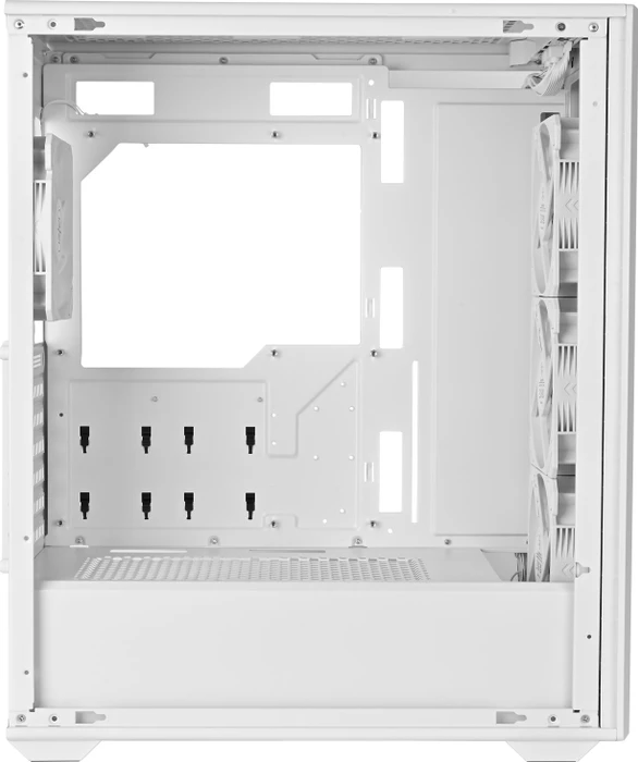 SilverStone Fara 515XR, weiß, Glasfenster
