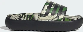 adidas Platform Adilette crew green/core black (Damen)