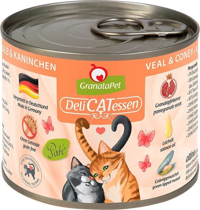 GranataPet Kalb und Kaninchen, 1.20kg (6x 200g)