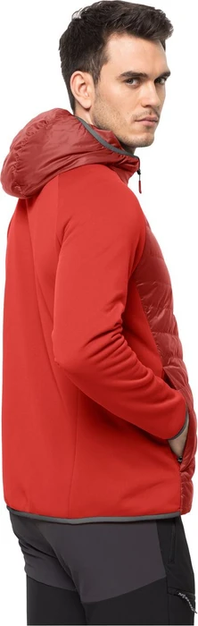 Jack Wolfskin Routeburn Pro Hybrid Funktionsjacke strong red (Herren)