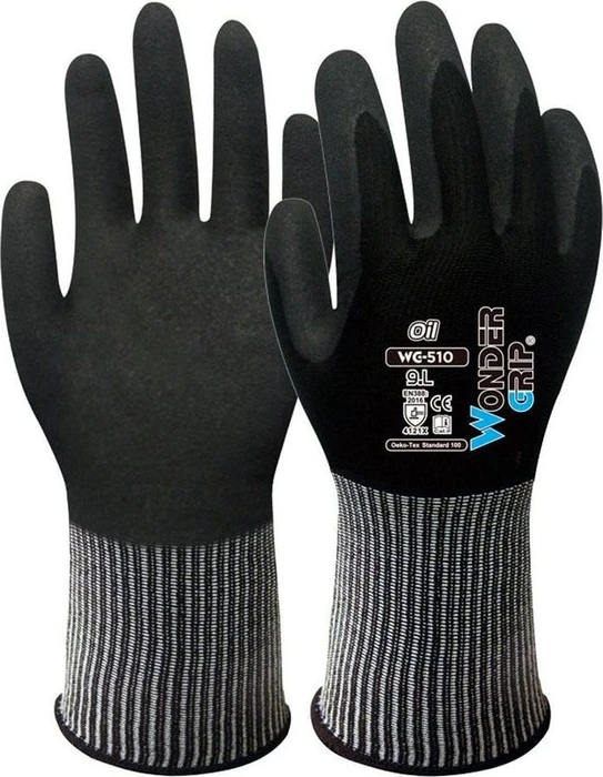 Wonder Grip WG-510 Oil Arbeitshandschuhe 10/XL