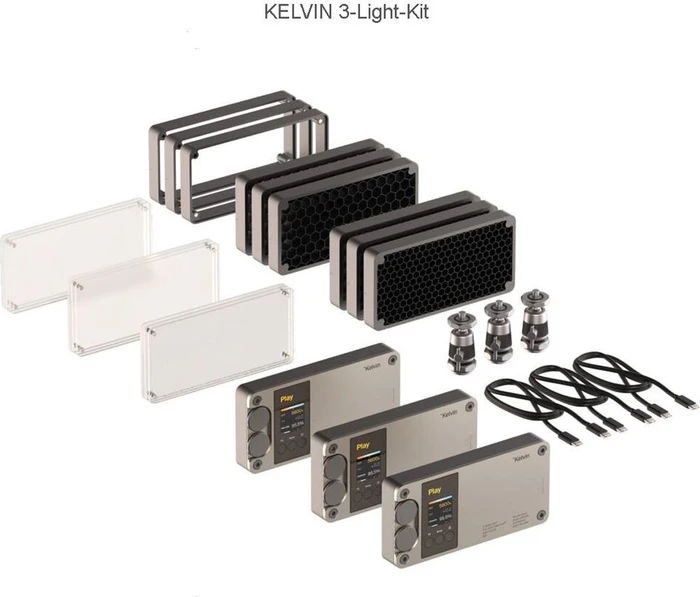 Kelvin Play 3-Light Kit